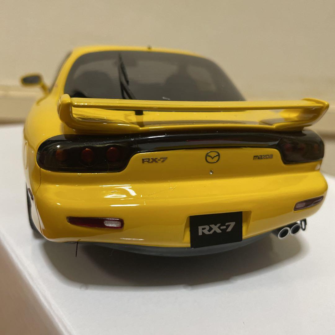 【1/18】FD3S Mazda RX-7 イエロー　Otto mobile