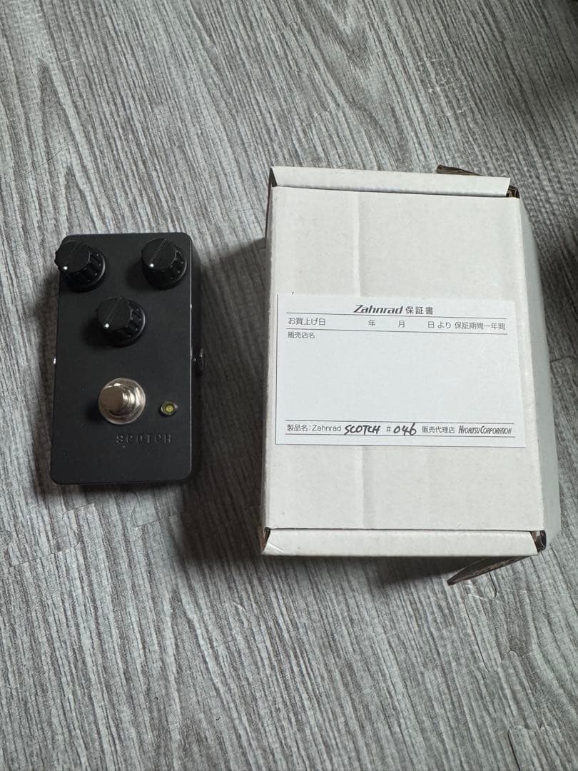 zahnrad SCOTCH オーバードライブ nature sound