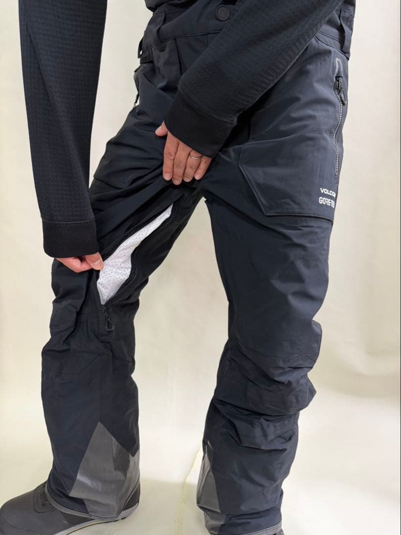 【VOLLCOM】美品 Rain ゴアテックスBIB overall ビブパンツ