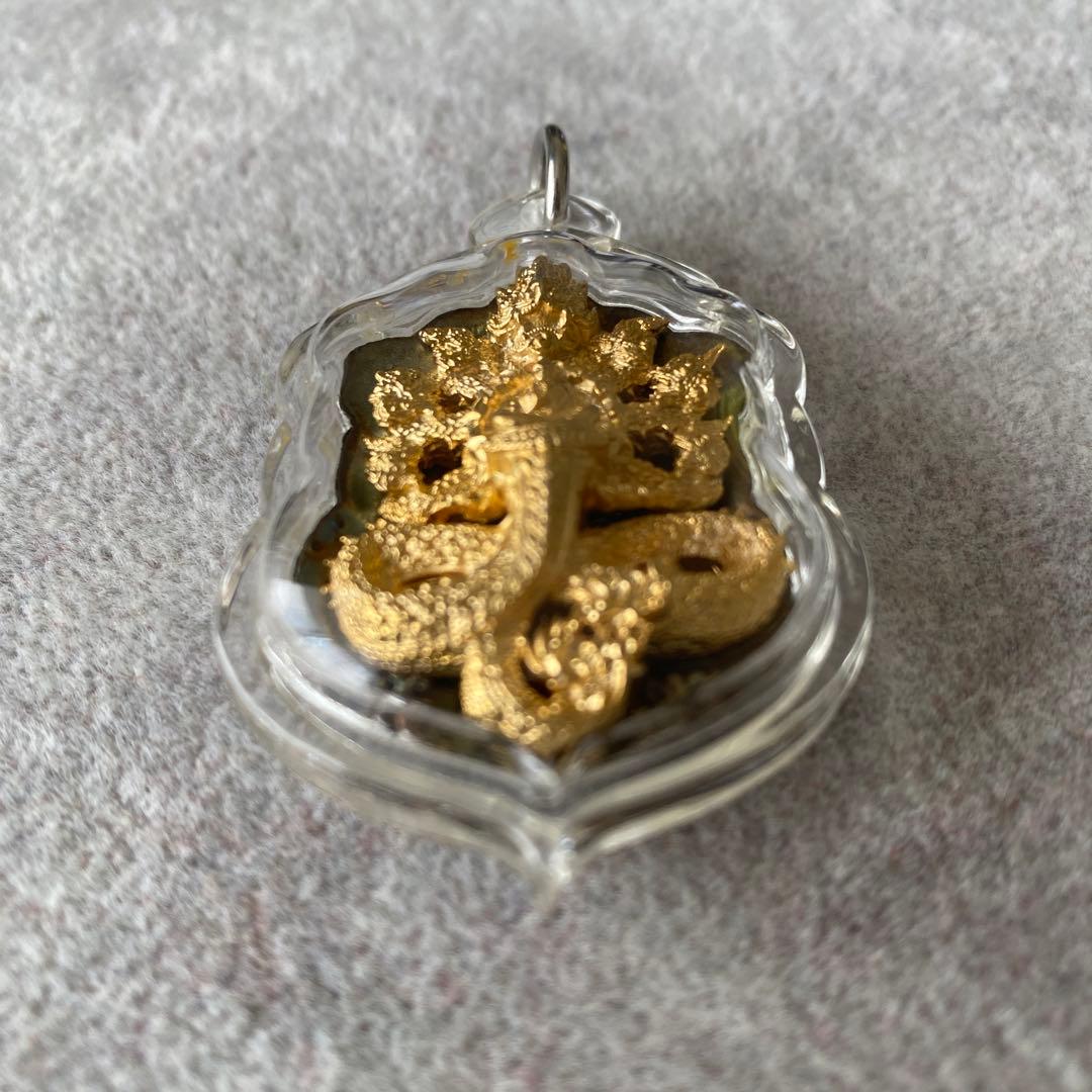 プラクルアン 高徳の釈迦とナーガ神 龍神 蛇神 超レア品 金運 守護 御守り