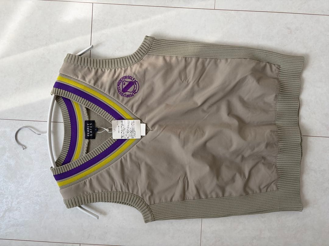 未使用タグ付　パーリーゲイツ ベスト　ladies 1