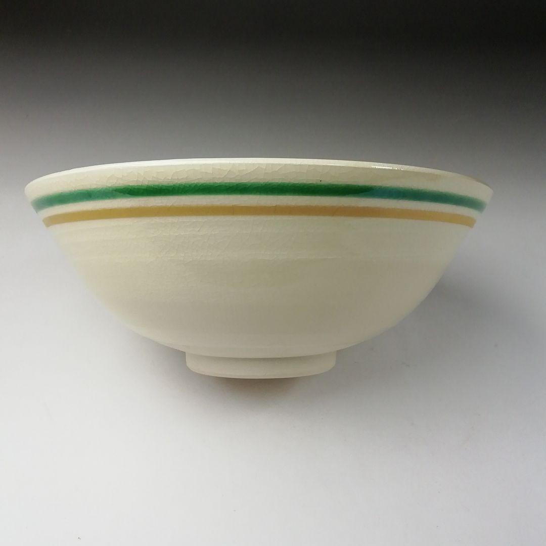 Ｔ２８１　茶碗　『奥の細道　金沢絵』『明鏡窯　若山孝一』　共箱　抹茶碗　茶道具