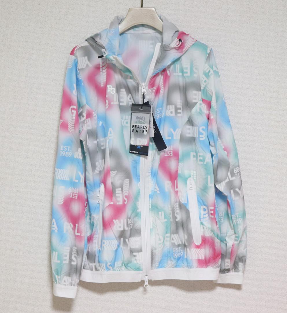 40,700円新品【パーリーゲイツ】防水性グラデーション撥水 ジップブルゾン 0