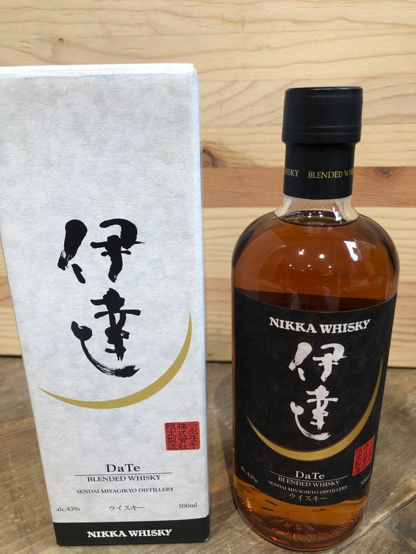 ニッカ 伊達 旧ラベル 500ml 43%