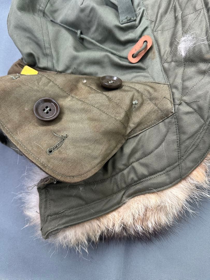 M-51 モッズコート用フード　白ラベル