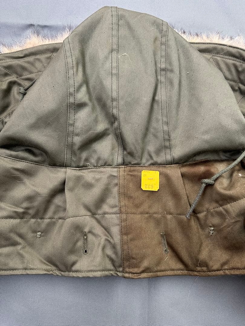 M-51 モッズコート用フード　白ラベル