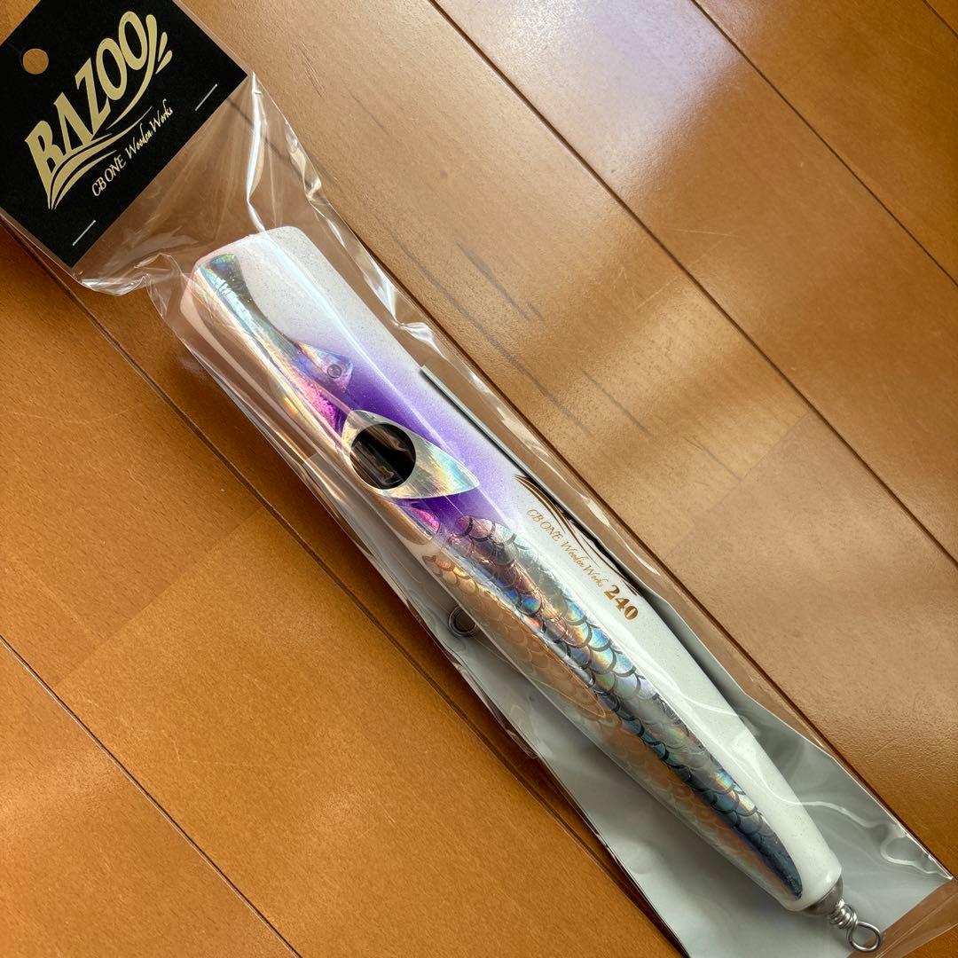 新品未使用　CB ONE バズー240 ケイムラホワイト