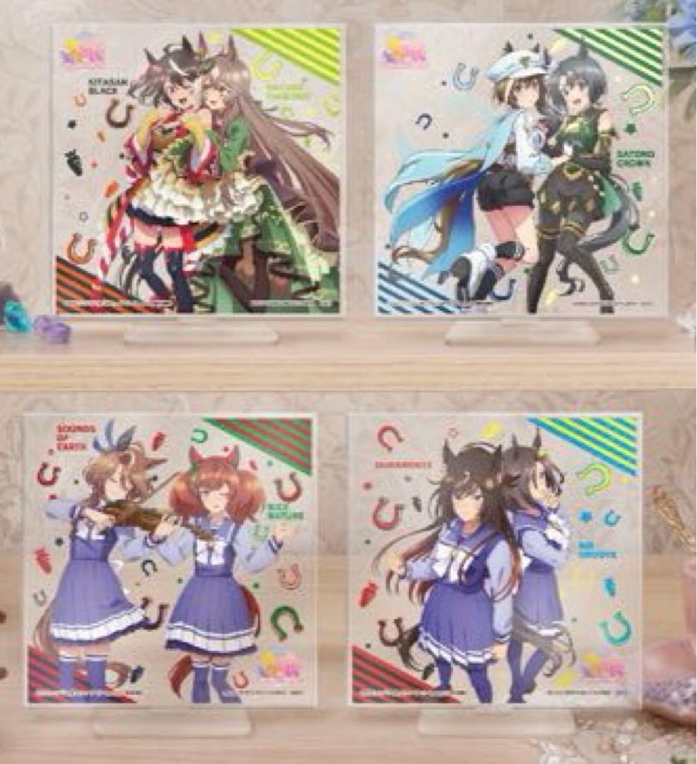 【匿名配送】一番くじ ウマ娘 A賞 B賞 フィギュア ラストワン 販促材 セット