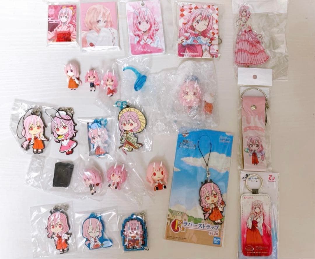 引退　転生したらスライムだった件　シュナ　セット　まとめ売り　グッズ