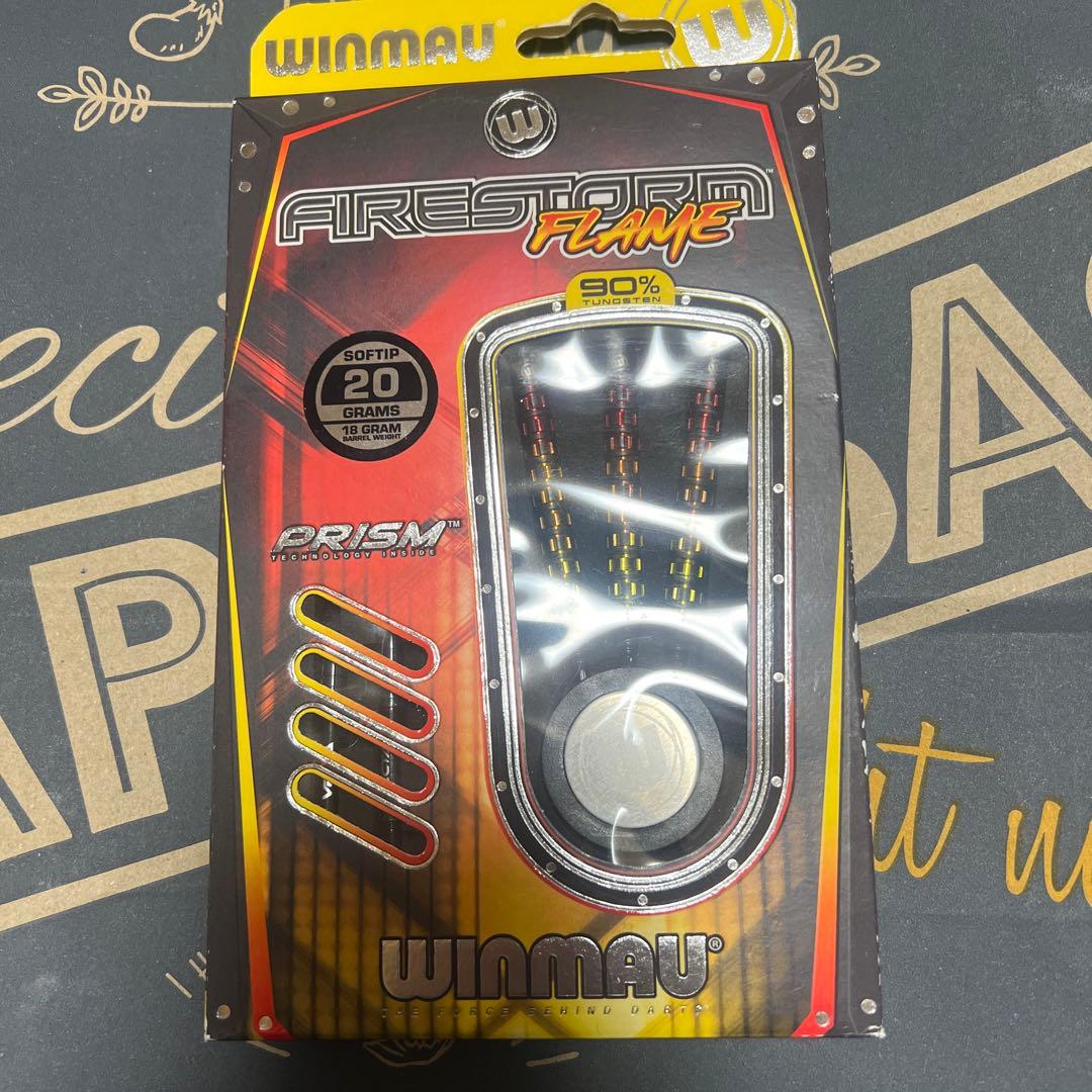 Winmau Firestorm Flame ダーツ 20g