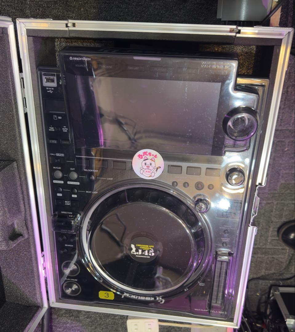 Pioneer DJ CDJ3000 ×２台、デッキカバー、ハードケース