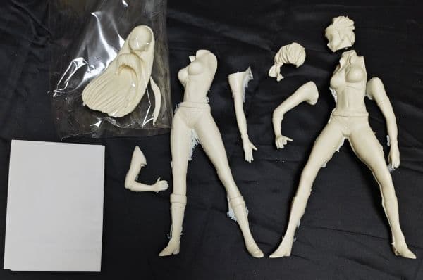 Relax ダーティペア ユリ＆ケイ 1/6 2体セット ガレージキット