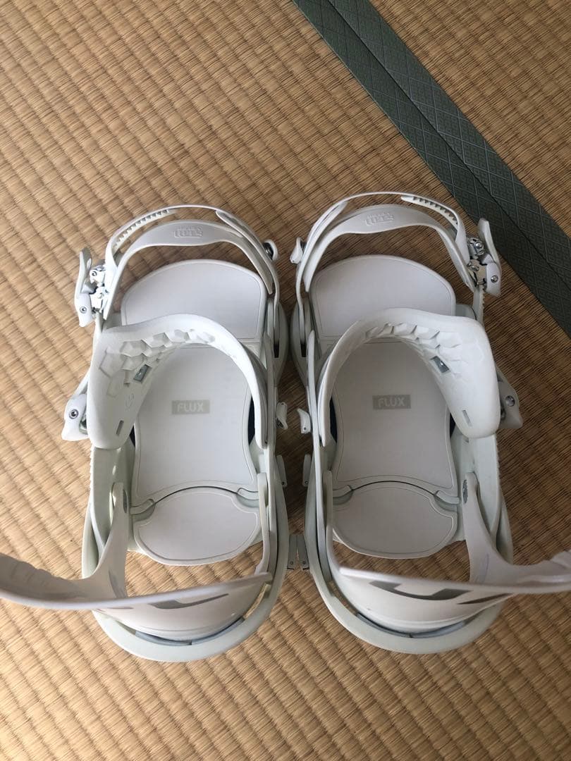 FLUX ビンディング DS Mサイズホワイト 23-24 フラックスバイン美品
