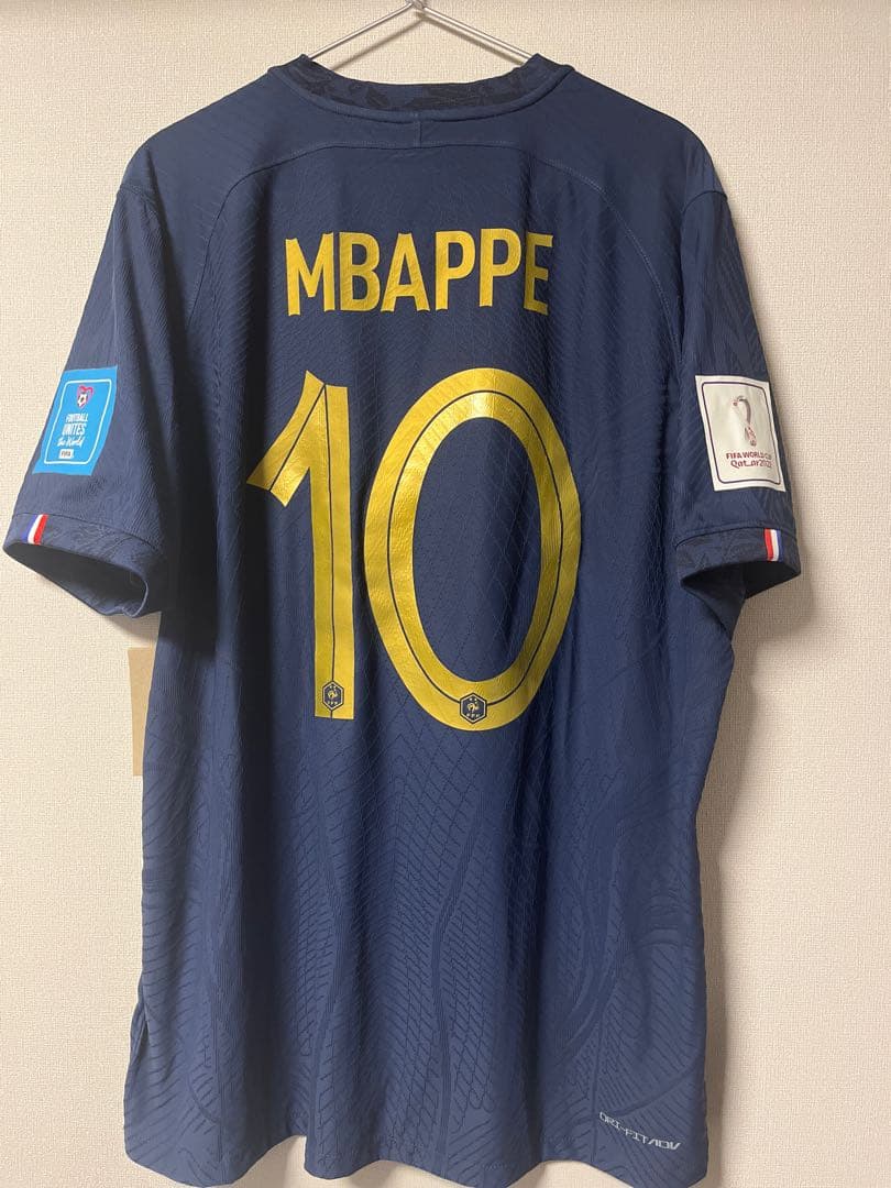 正規品　ムバッペ　2022　フランス　ホーム　オーセンティック　カタールW杯