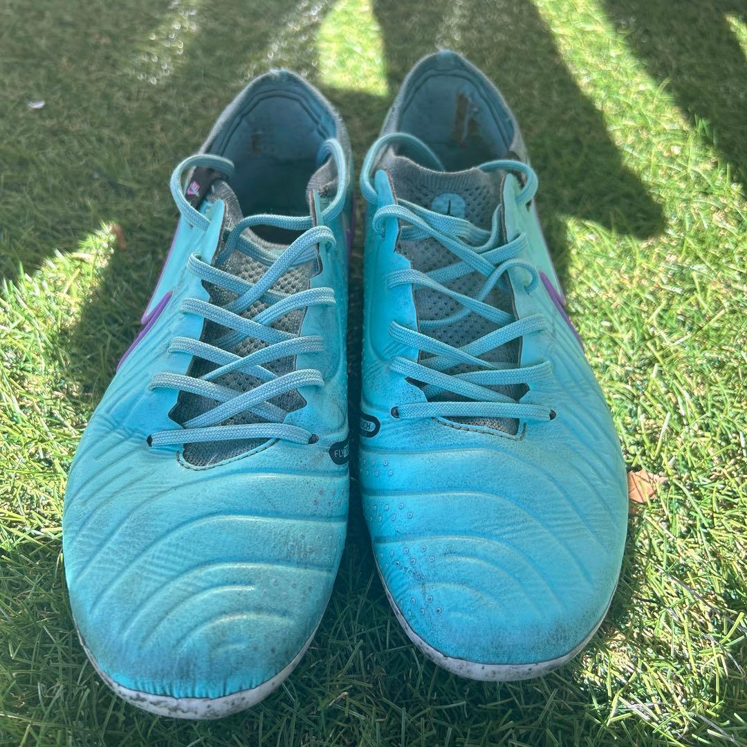 Nike Tiempos アクアブルー サッカーシューズAG