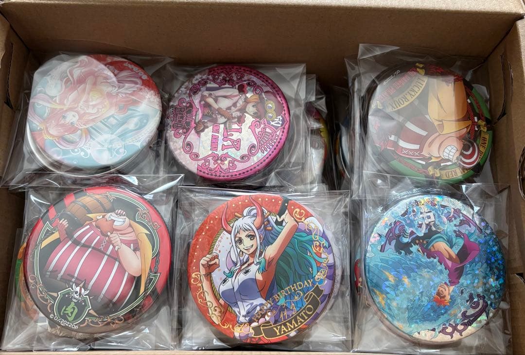 ワンピース 輩缶バッジ 65点セット