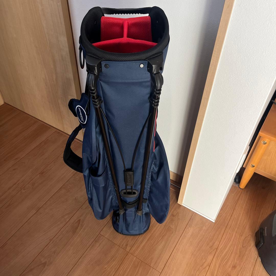 Titleist キャディバッグ (スタンドタイプ) ネイビー/レッド