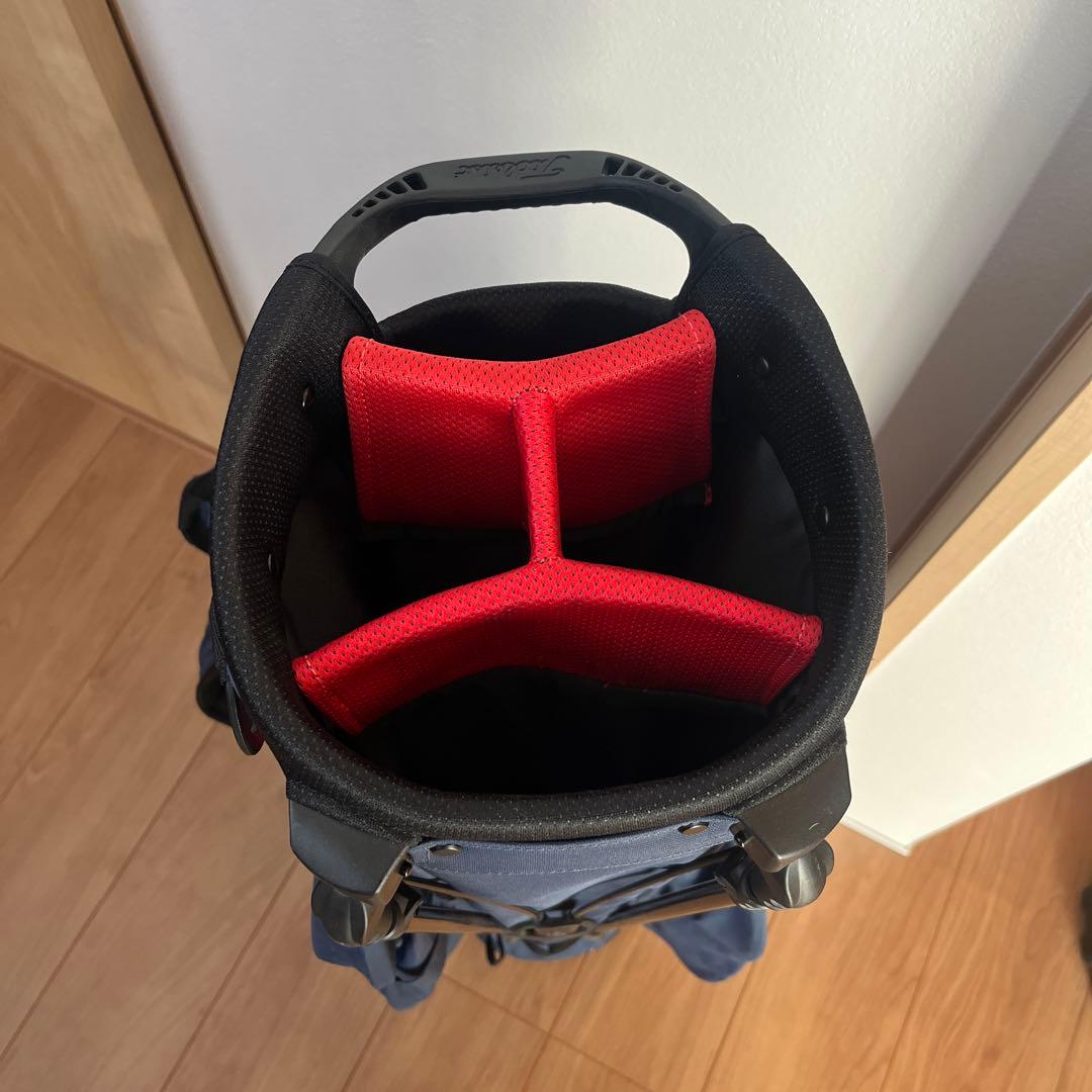 Titleist キャディバッグ (スタンドタイプ) ネイビー/レッド