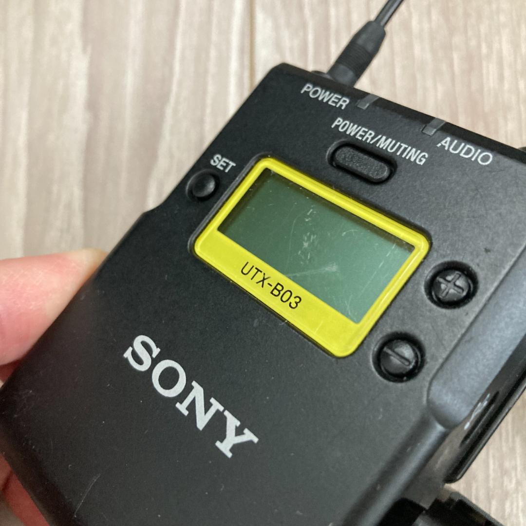 Sony URX-P03 UTX-B03 ワイヤレスシステム SMAD-P3