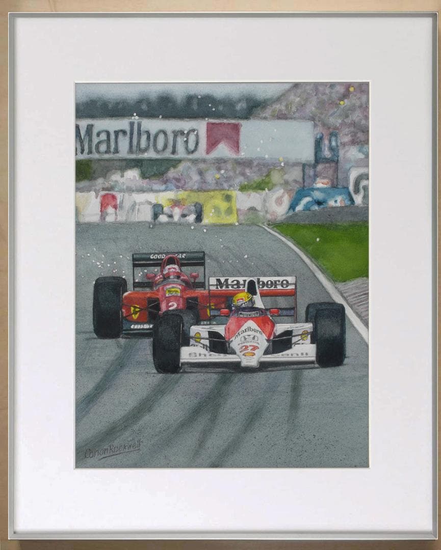 THe Stopped Battle '90 セナ vs マンセル