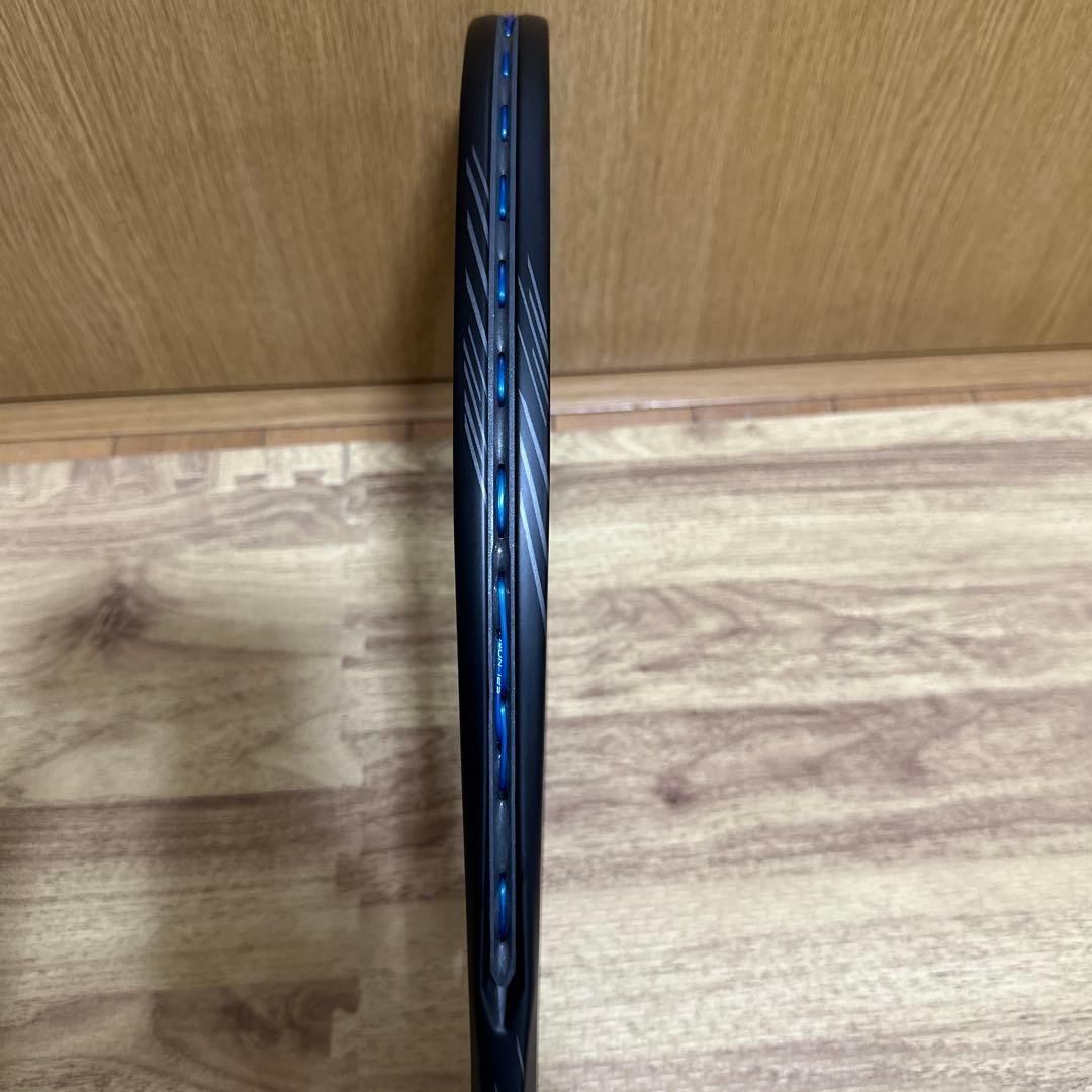 軟式テニスラケット 黒