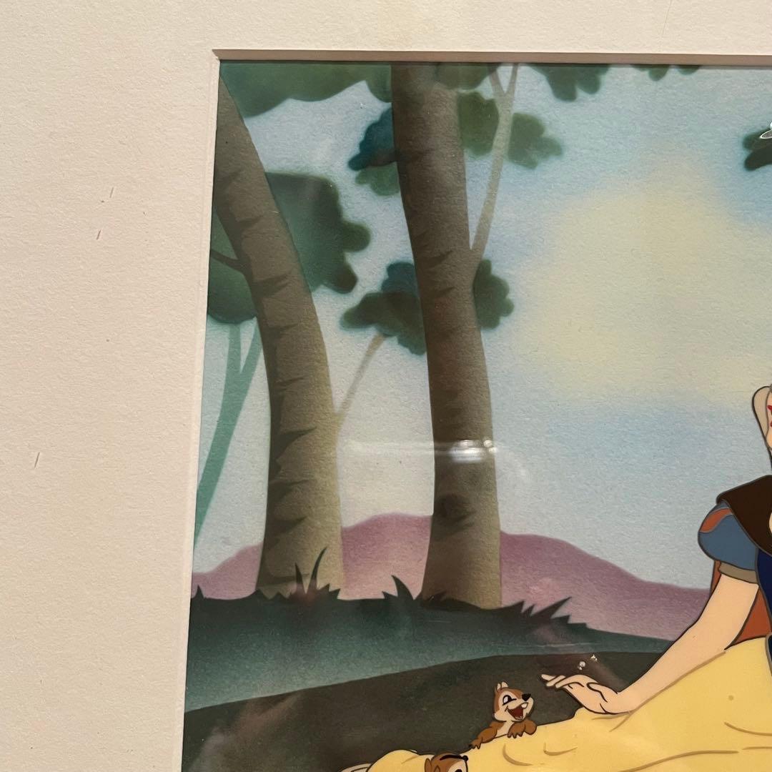 本物　限定　250枚　白雪姫　生セル画　ディズニー　アニメーター　美品　絵画