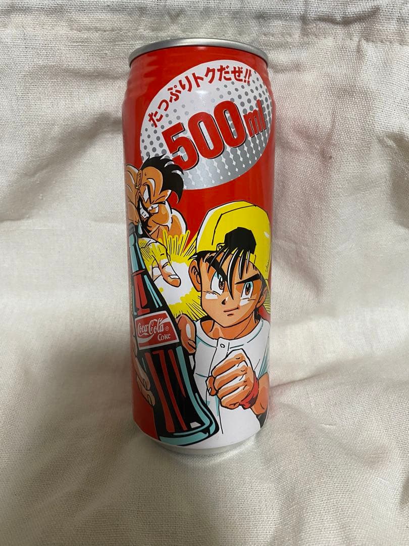 鳥山明当選非売品当時物Coca-Cola キャラクター缶 500ml
