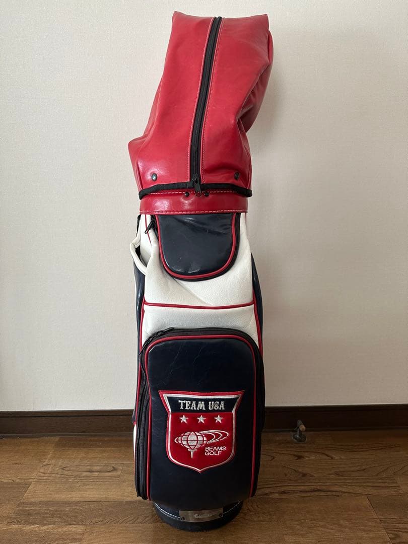 ビームスゴルフ ベルディング キャディバッグ 全米代表モデル ライダーカップ