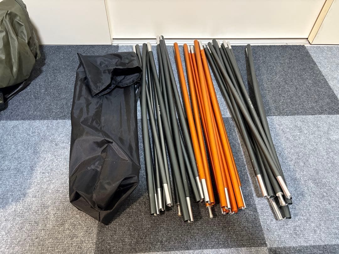 THE NORTH FACE LANDER 4 テント　グラウンドシート付き