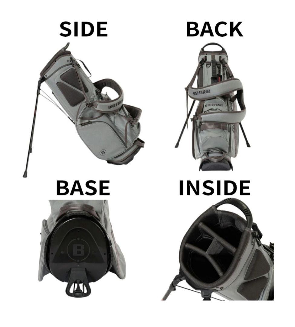 BRIEFING スタンドゴルフバッグ グレー