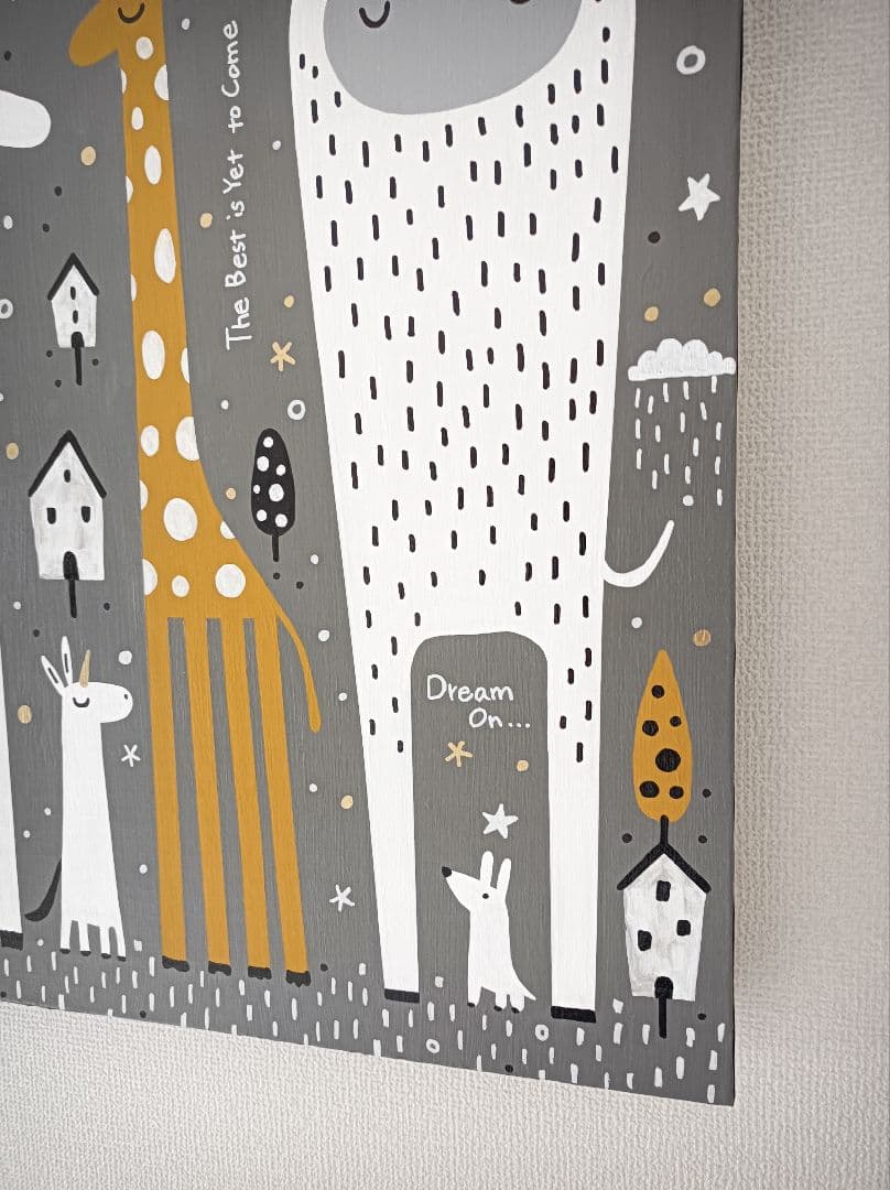 ✿月野乃亜 Unique F15／652×530mm 現代アート26 EM#05