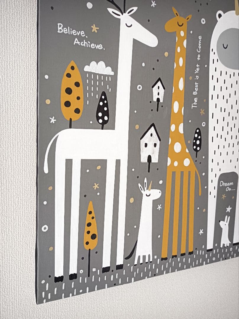 ✿月野乃亜 Unique F15／652×530mm 現代アート26 EM#05