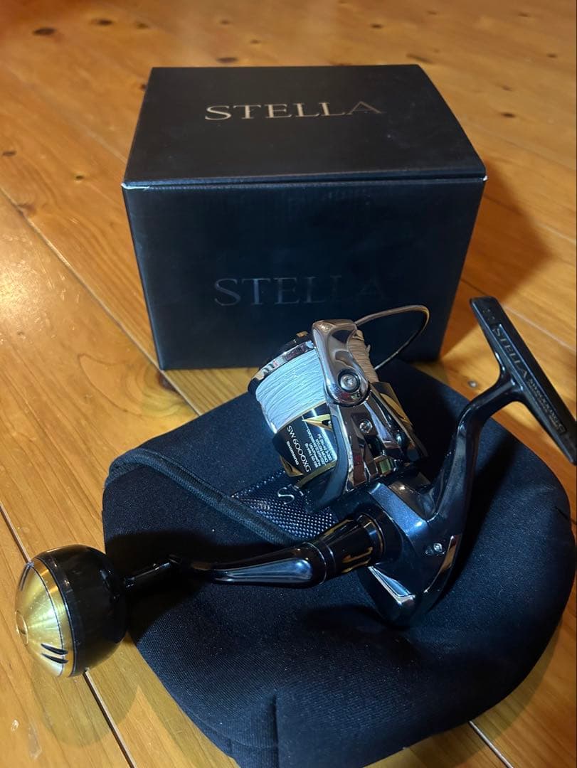 SHIMANO STELLA リール 黒金 収納ケース付き
