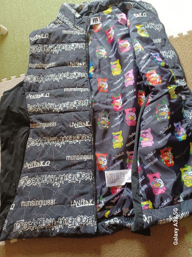 Munsingwear × ラファエル ランフランコ ゴルフウェア 中綿 ベスト