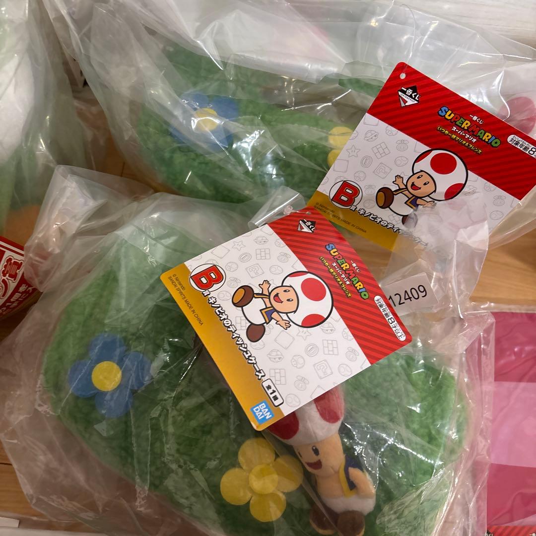 スーパーマリオ　一番くじ　B賞、D賞、E賞、G賞、ラストワン賞
