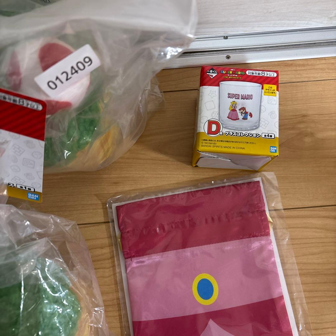 スーパーマリオ　一番くじ　B賞、D賞、E賞、G賞、ラストワン賞