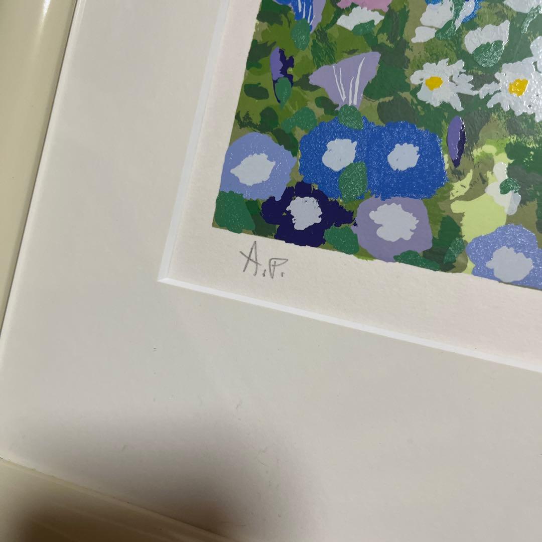 K48 イーダ ヴァリッキオ AP版　版画　☆裏面直筆サインあり　超希少品