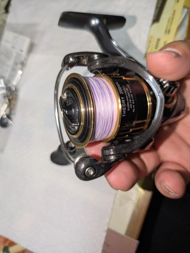 ダイワ セオリー2004H フルベアリング化 マグシールドレス化　スプールおまけ