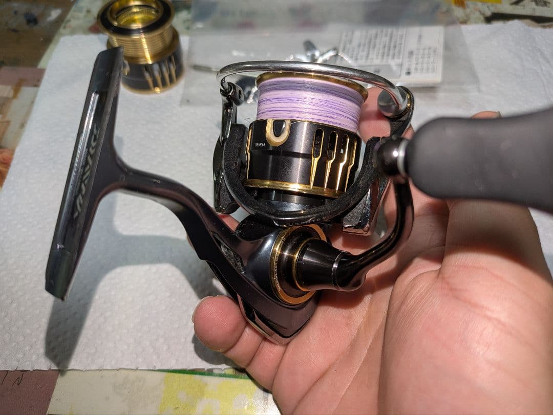 ダイワ セオリー2004H フルベアリング化 マグシールドレス化　スプールおまけ