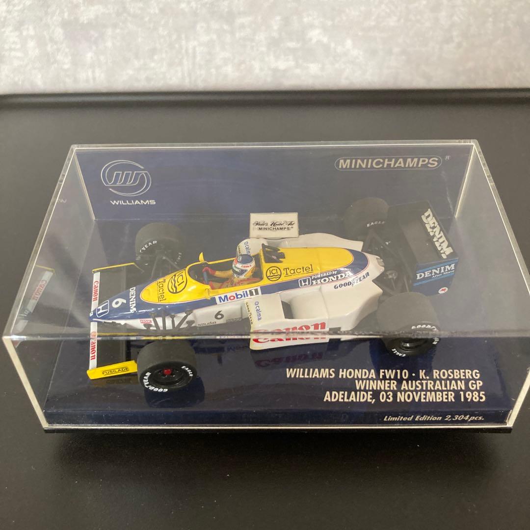 MINICHAMPS Williams Honda FW10 K.ロズベルグ