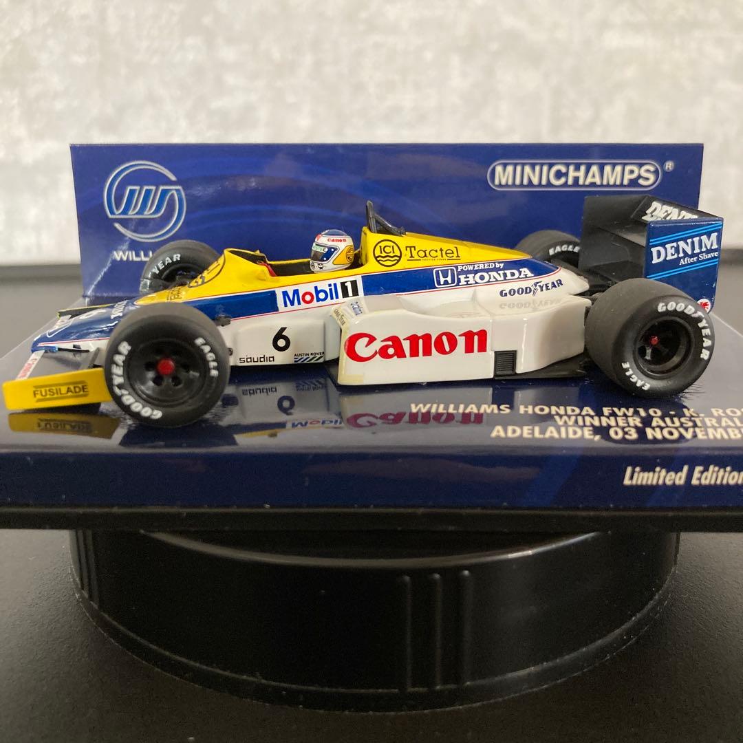 MINICHAMPS Williams Honda FW10 K.ロズベルグ