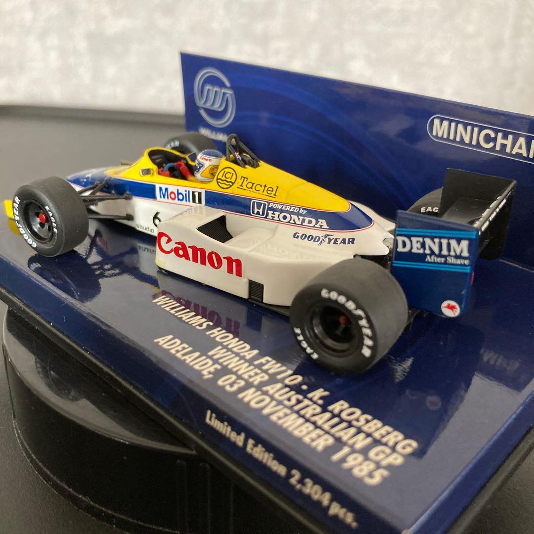 MINICHAMPS Williams Honda FW10 K.ロズベルグ
