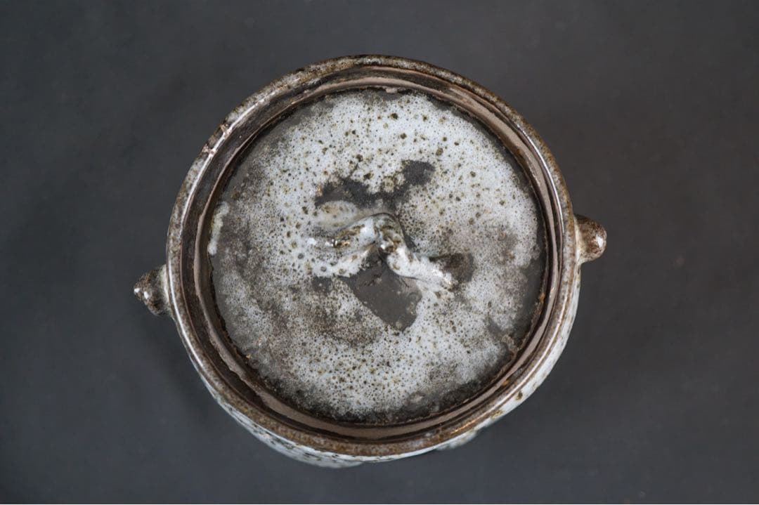 室井香悦 造 水指 箱付 茶道具