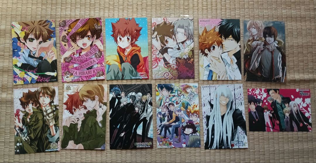 【匿名配送】家庭教師ヒットマンREBORN！ アンソロジー ポストカード 12点