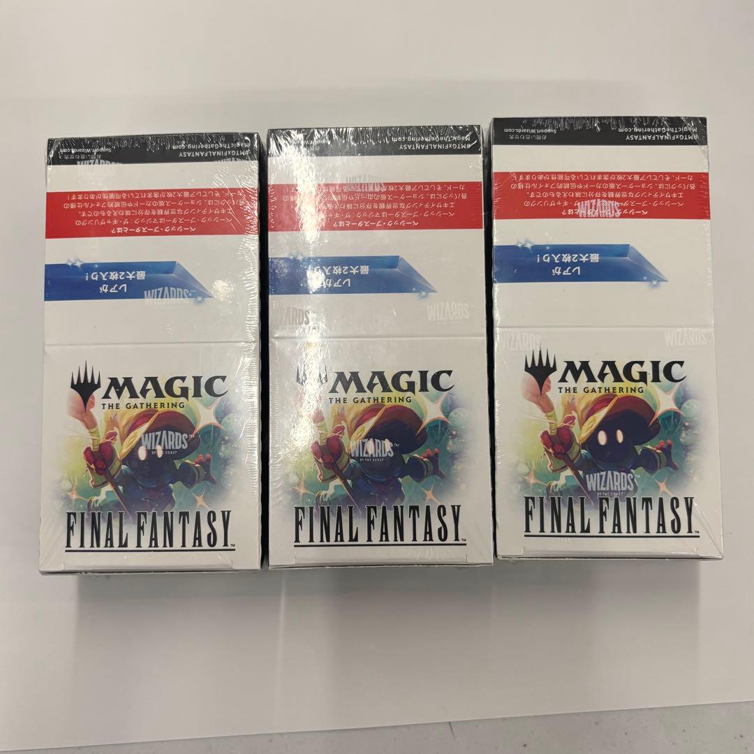 マジック：ザ・ギャザリング ファイナルファンタジー ベーシック・ブースター3箱