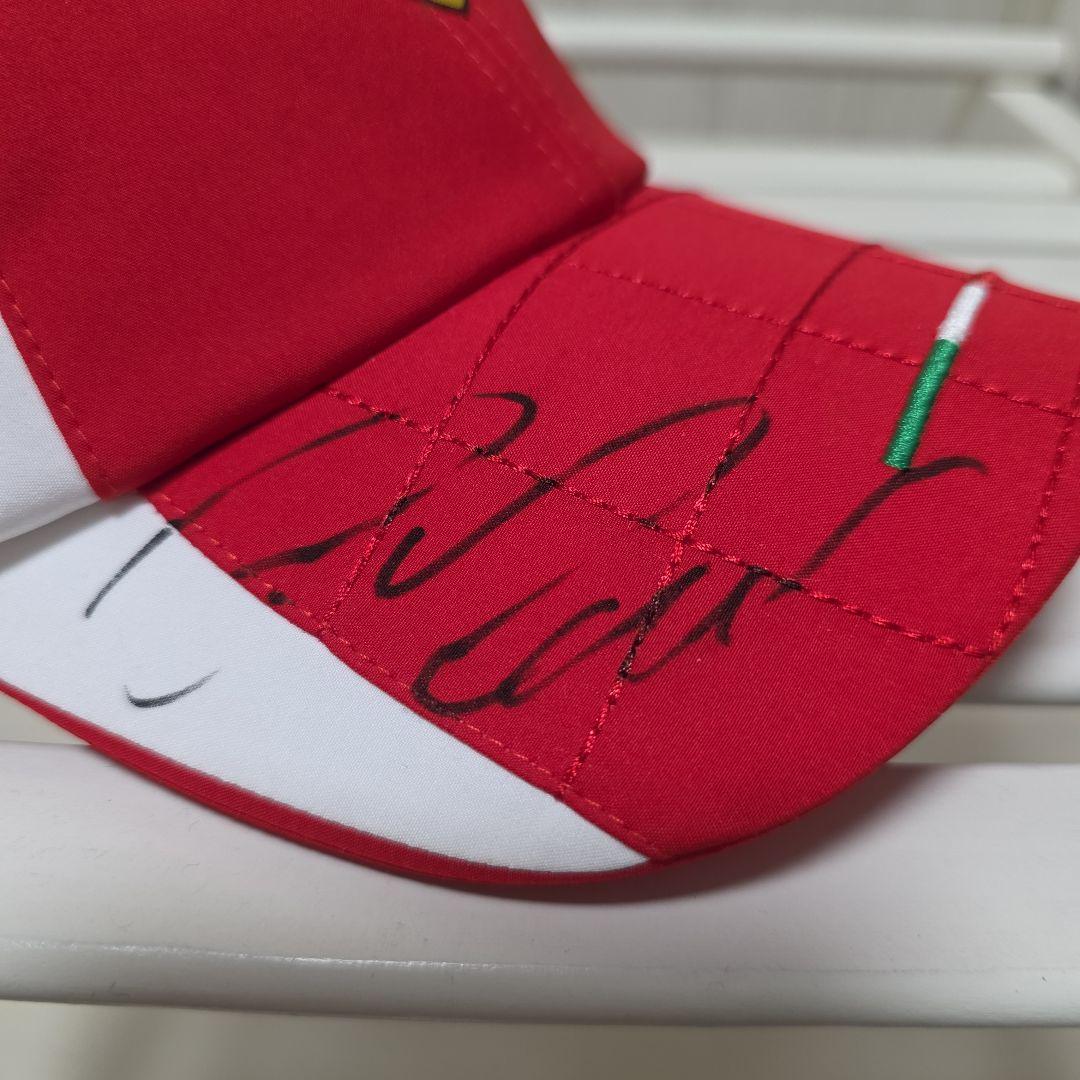 フェラーリ時代 アロンソ＆マッサ サイン入りキャップ（新品・タグ付き）