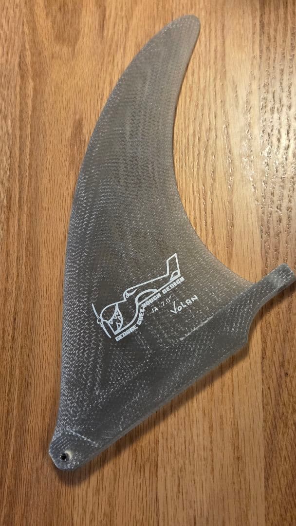 ジョージグリノー　シングルフィン　7.0 サーフボードフィン