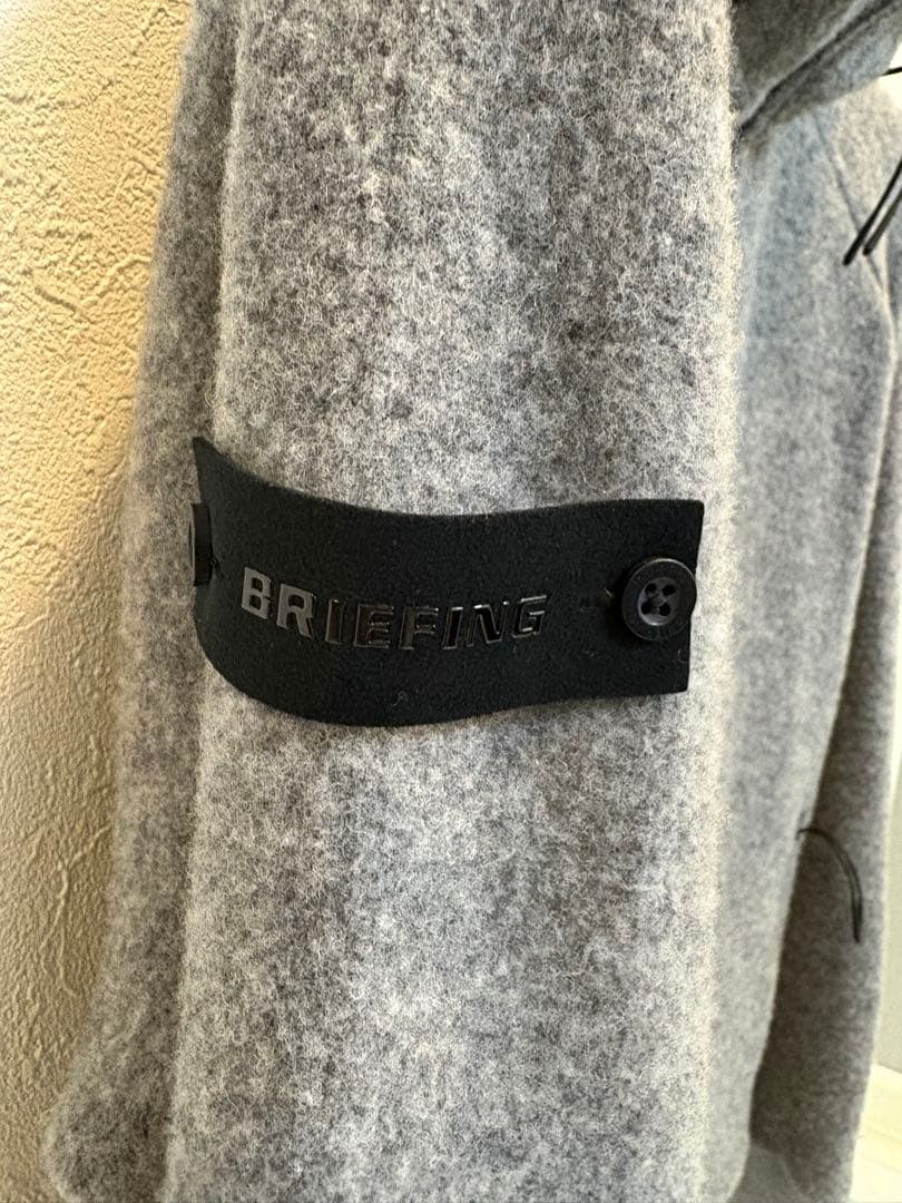 希少 ブリーフィング HOL MENS WOOL GAUZE PARKA