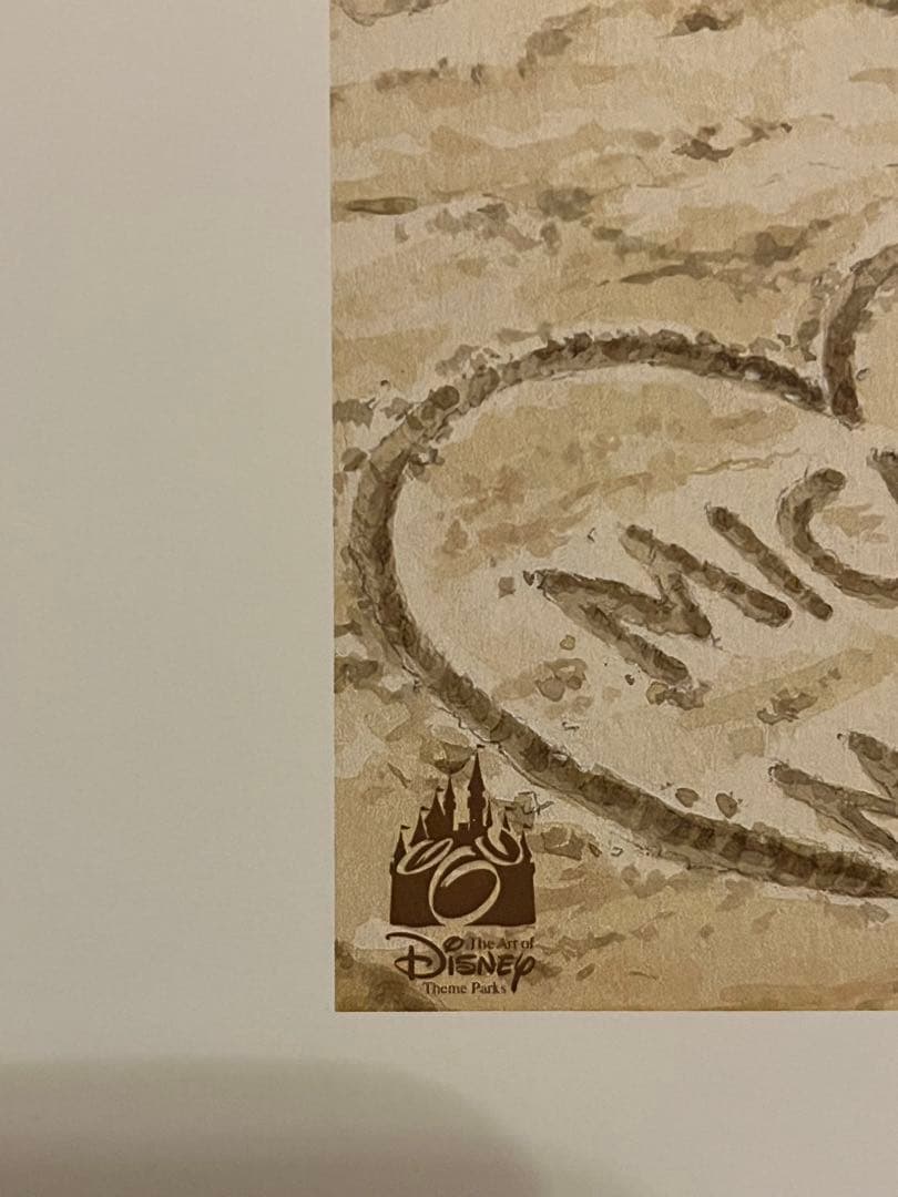 【新品】WDW ディズニー　アート　ポスター　David Doss