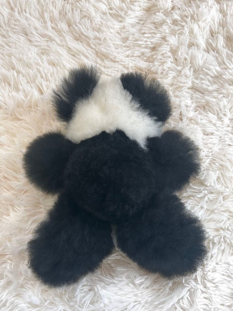 ❣️新商品❣️ベビーアルパカ 100％ パンダ ぬいぐるみ アルパカ ぱんだ